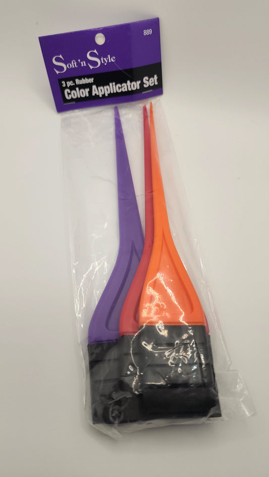 3 pack rubber applicators