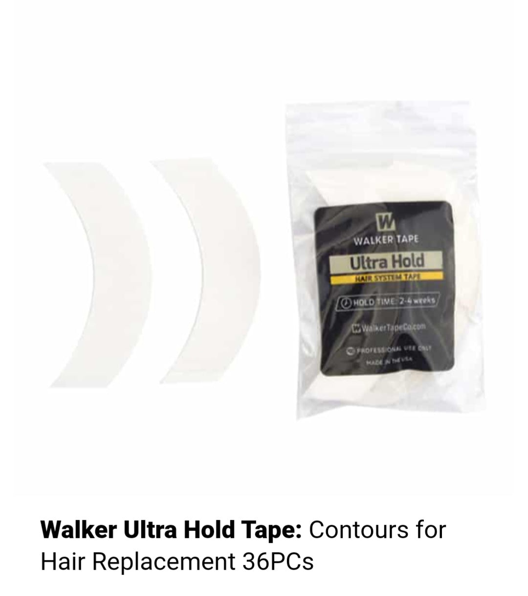Walker Ultra Hold Tape. Contours for Hair Replacement